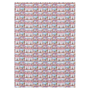 Paris Eiffelturm inspiriert Collage Tischtuch Tischdecke