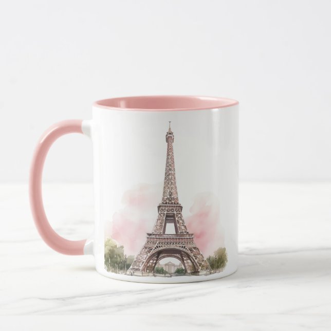 Paris Eiffelturm Kaffeetasse  (Links)