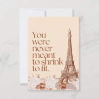 Paris Eiffelturm Motivationszitat Wandkunst