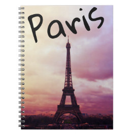 Paris - Eiffelturm-Notebook Notizblock