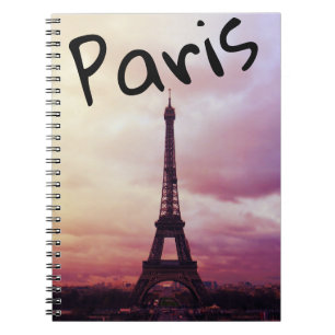 Paris - Eiffelturm-Notizbuch Notizblock