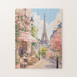 Paris Eiffelturm Pastellstraße | Romantisches Pari