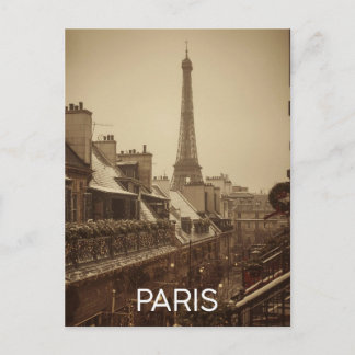 Paris Eiffelturm Postkarte