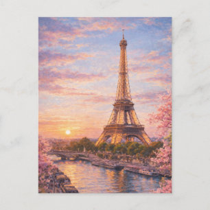 Paris - Eiffelturm Postkarte