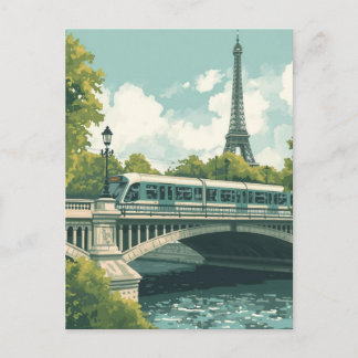 Paris Eiffelturm Postkarte