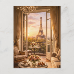 Paris - Eiffelturm Postkarte
