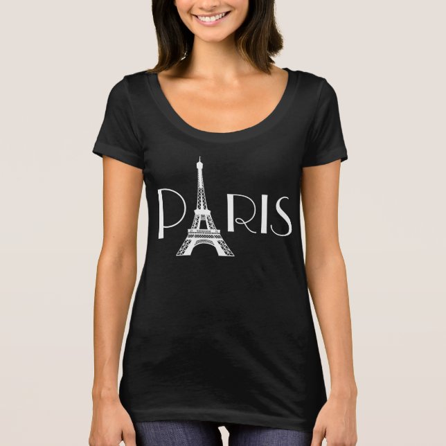 Paris-Eiffelturm T-Shirt (Vorderseite)