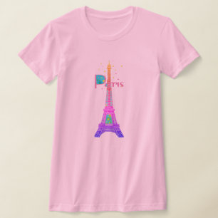 Paris Eiffelturm  T-Shirt