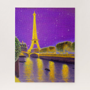 Paris entlang der Seine unter den Sternen