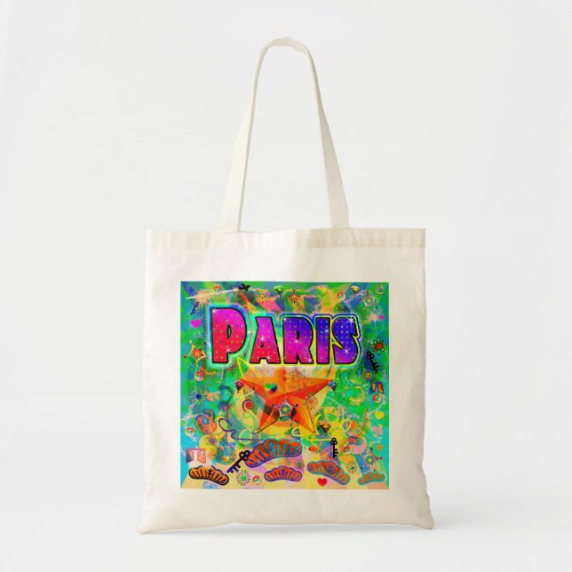 Paris Epoch Hour Tote Bag Tragetasche (Vorne)