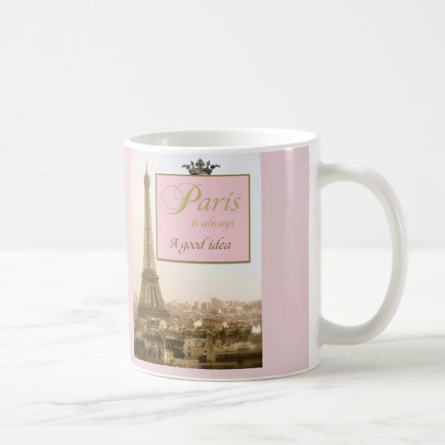Paris est toujours une bonne tasse de café d'idée (Droite)