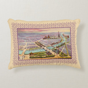 Paris Expo 1900 Pillow Dekokissen