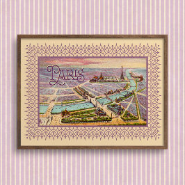 Paris Expo 1900 Poster mit Titel