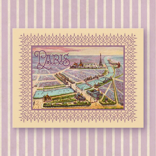 Paris Expo 1900 Postkarte (Von Creator hochgeladen)
