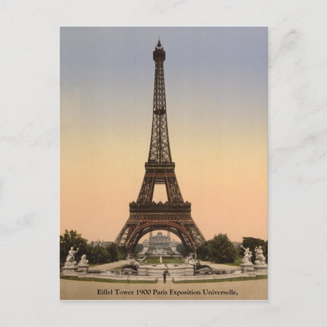 Paris-Expo 1900 Postkarte (Vorderseite)