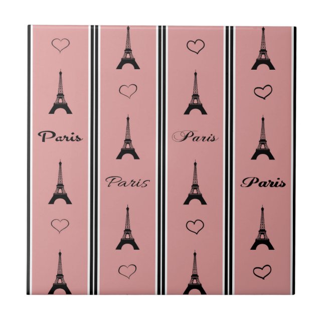 Paris Fliese (Vorderseite)