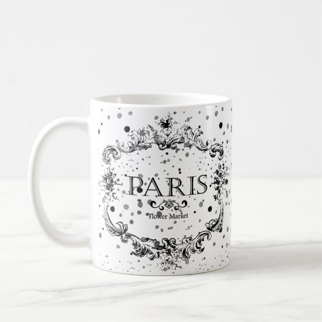 Paris flower market   coffee mug (Gauche)