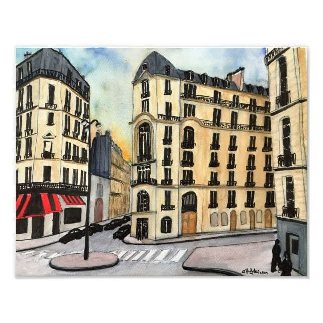 Paris Foto Print (Vorne)