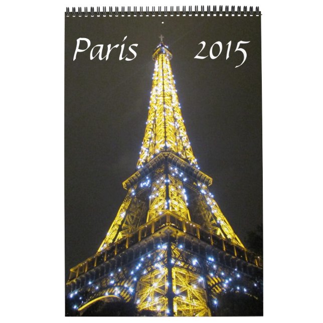 Paris-Fotografie 2015 Kalender (Titelbild)