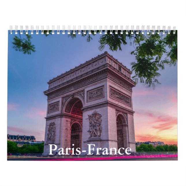 Paris-France Calendar Kalender (Titelbild)