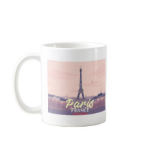 Paris France Eiffel Tower Pastel Travel Design