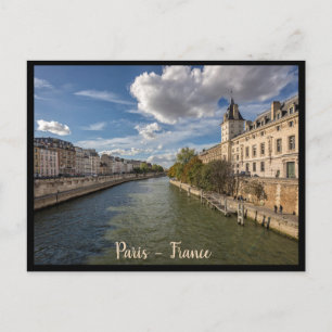 Paris France Postcard Postkarte