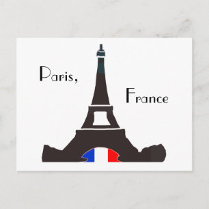 Paris France Postcard Postkarte