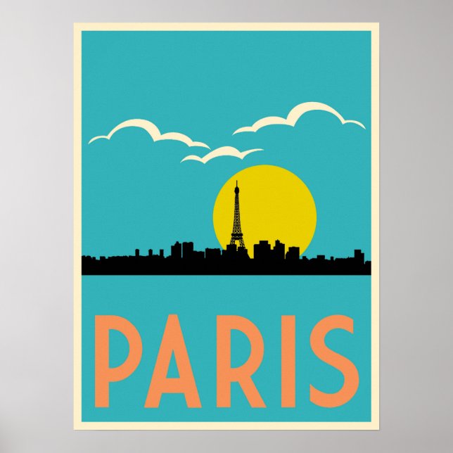 Paris, France, poster Voyage (Devant)