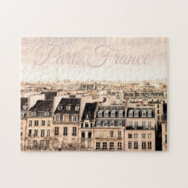Paris France Rooftops | Jigsaw Puzzle