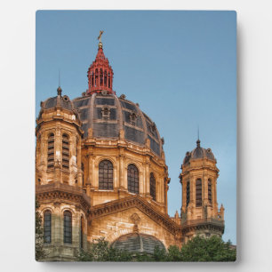 Paris France Saint Augustin Landmark Historic Sky Fotoplatte