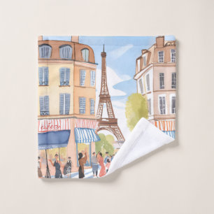 Paris France Tour Eiffel   Aquarelle Voyage