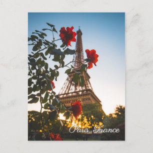 Paris France Tour Eiffel carte postale voyage