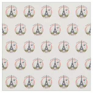 Paris Frankreich 2024 Fleece Blankets, Eiffelturm Stoff