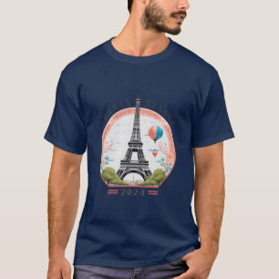 Paris Frankreich 2024 Männer-T - Shirt, Paris Fran T-Shirt