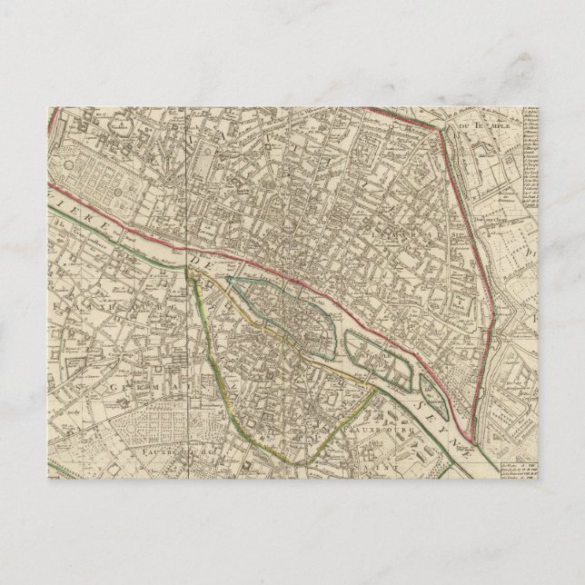 Paris Frankreich 2 Postkarte (Vorderseite)