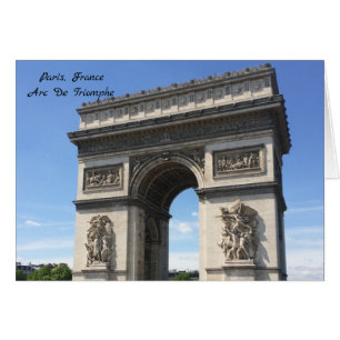 Paris Frankreich Arc De Triomphe
