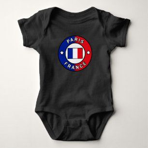 Paris Frankreich Baby Strampler