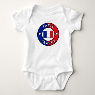 Paris Frankreich Baby Strampler
