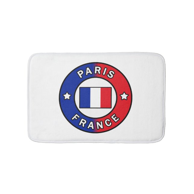 Paris Frankreich Badematte (Vorderseite)