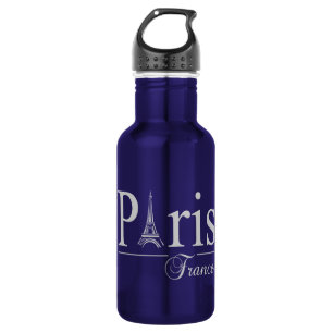 Paris Frankreich - Brauch - Farbe wählen Trinkflasche