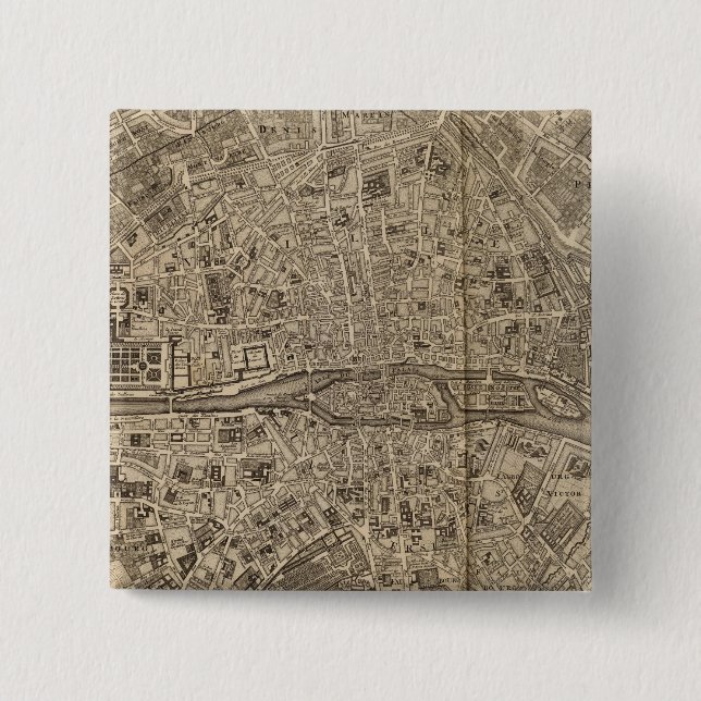 Paris Frankreich Button (Vorderseite)