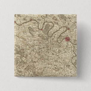 Paris Frankreich Button