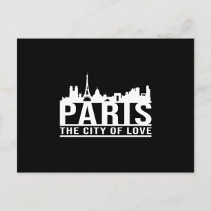 Paris Frankreich City City City City Skyline Funny Postkarte