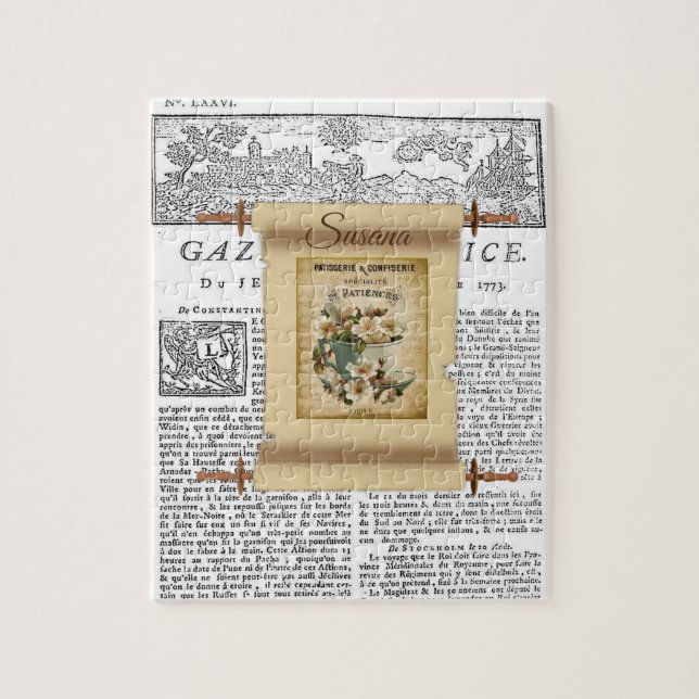 Paris Frankreich Dekorative Jigsaw Puzzle (Vertikal)