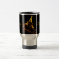 Paris, Frankreich, Eiffel-Turm, Reise-Tasse