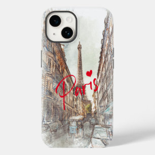 Paris Frankreich Eiffelturm Case-Mate iPhone 14 Hülle