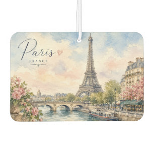 Paris Frankreich Eiffelturm Fluss Seine Autolufterfrischer