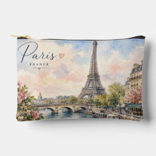 Paris Frankreich Eiffelturm Fluss Seine Zubehörtasche