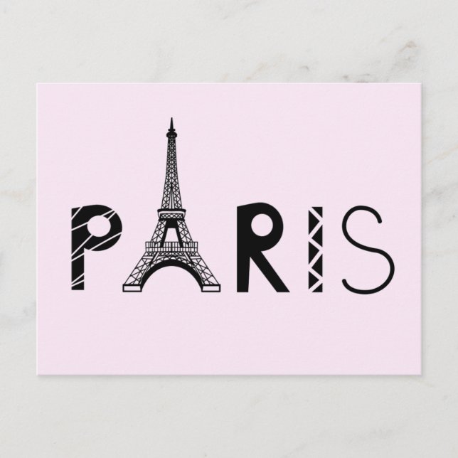 Paris, Frankreich | Eiffelturm Postkarte (Vorderseite)