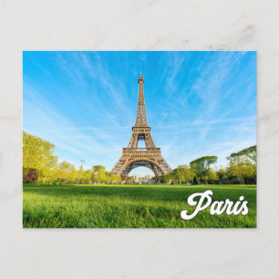 Paris, Frankreich Eiffelturm Postkarte